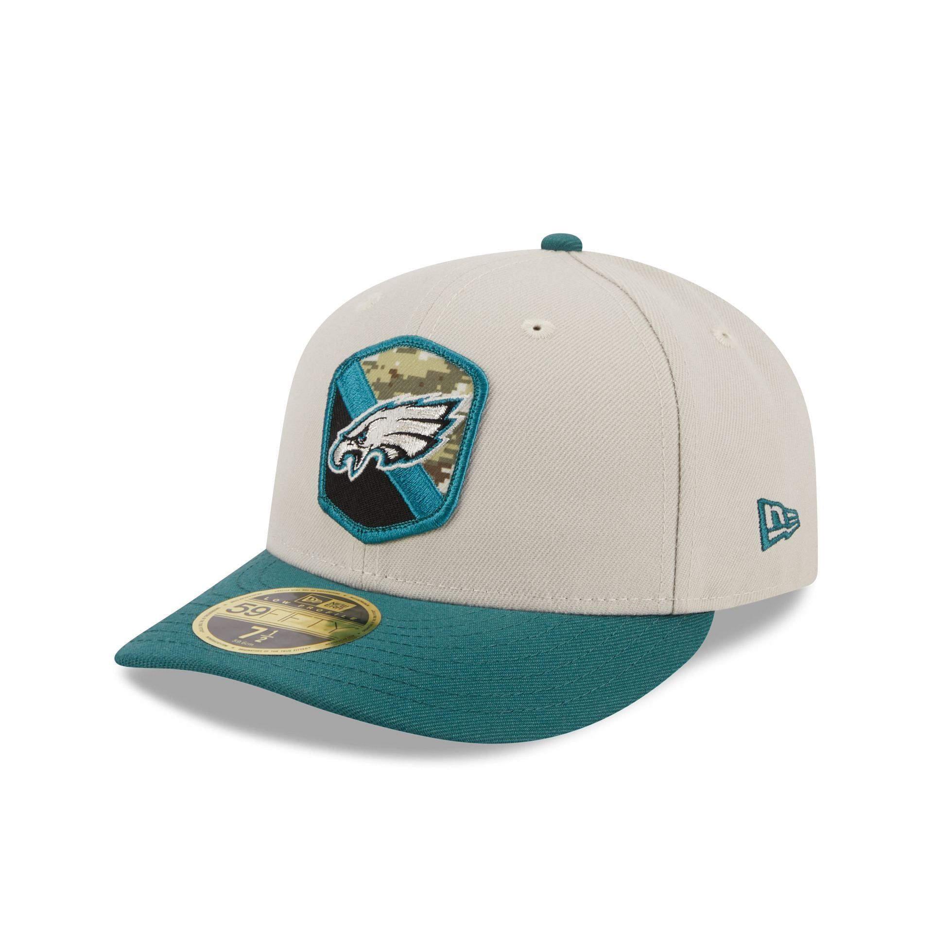 Philadelphia Eagles 2023 Salute to Service Low Profile 59FIFTY Fitted Hat sold by New Era product image thumbnail 3