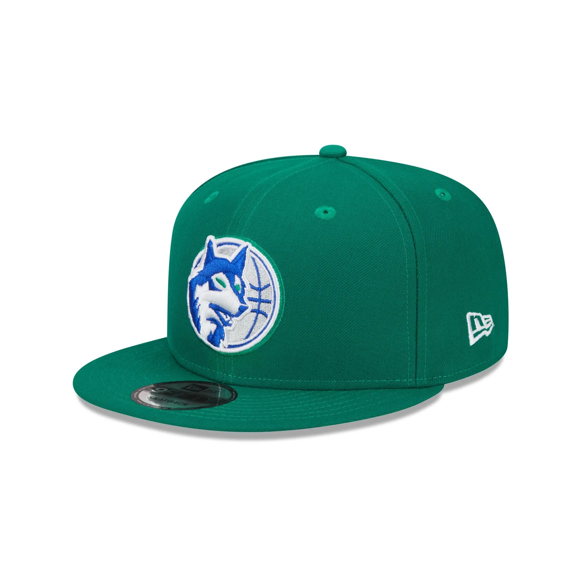 Minnesota Timberwolves Classic Edition Green 9FIFTY Snapback Hat sold by New Era