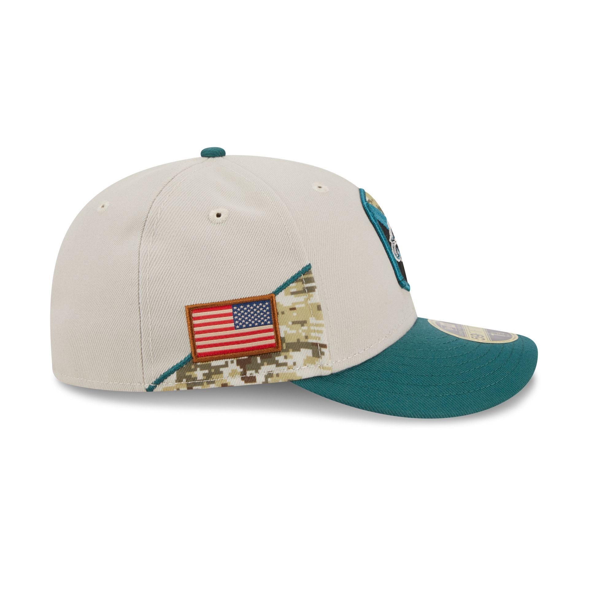 Philadelphia Eagles 2023 Salute to Service Low Profile 59FIFTY Fitted Hat sold by New Era product image thumbnail 4