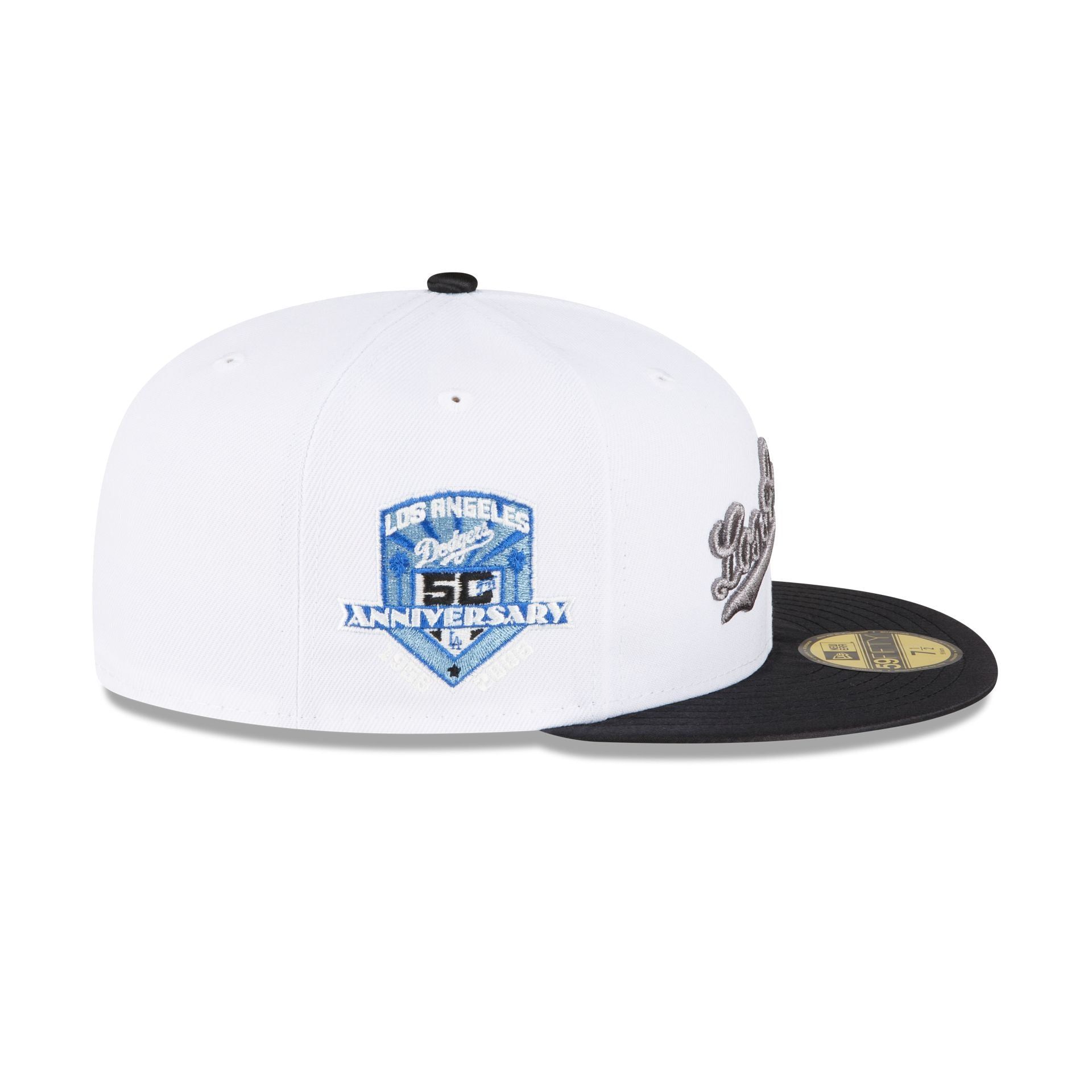 Just Caps Optic White Los Angeles Dodgers 59FIFTY Fitted Hat sold by New Era product image thumbnail 4