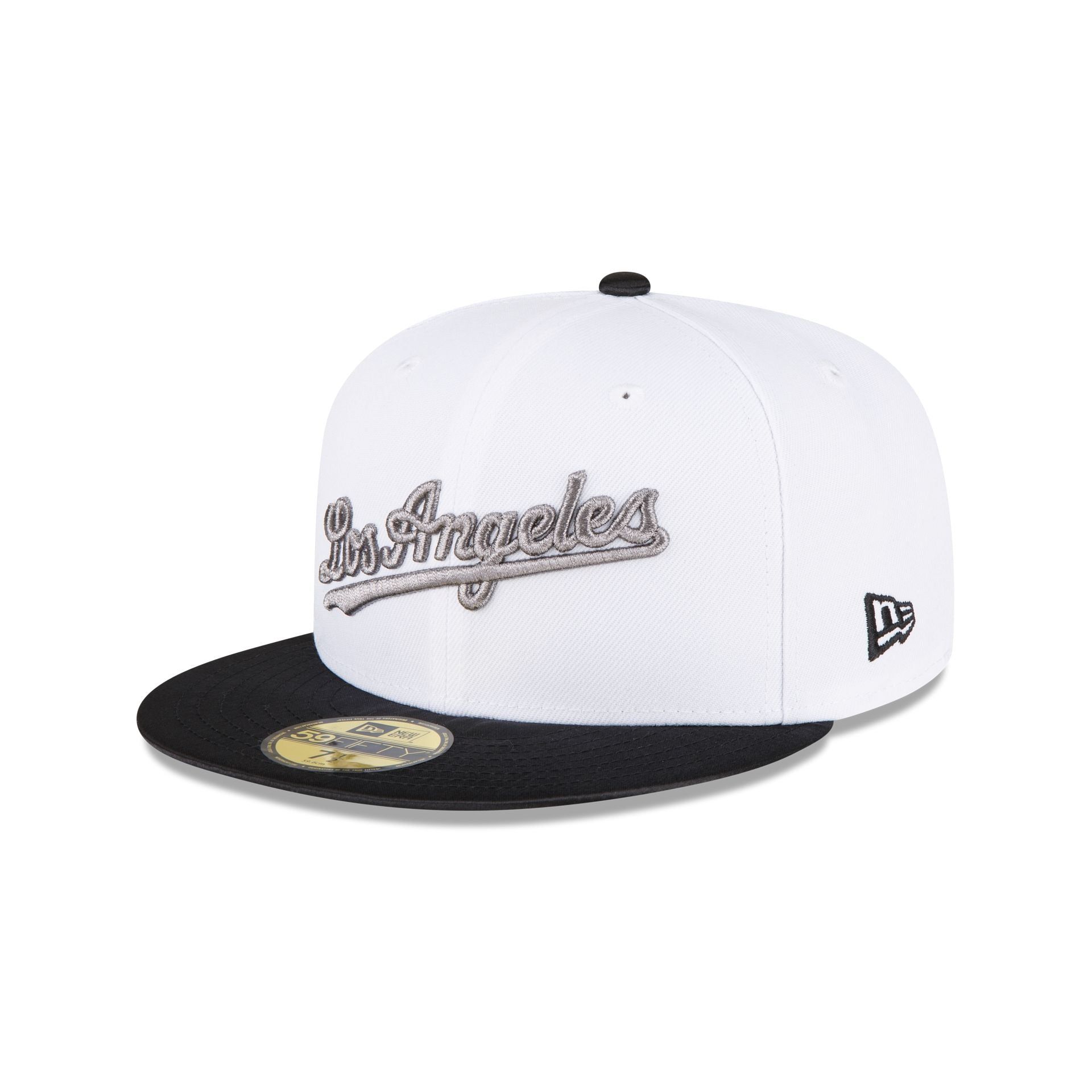 Just Caps Optic White Los Angeles Dodgers 59FIFTY Fitted Hat sold by New Era product image thumbnail 3