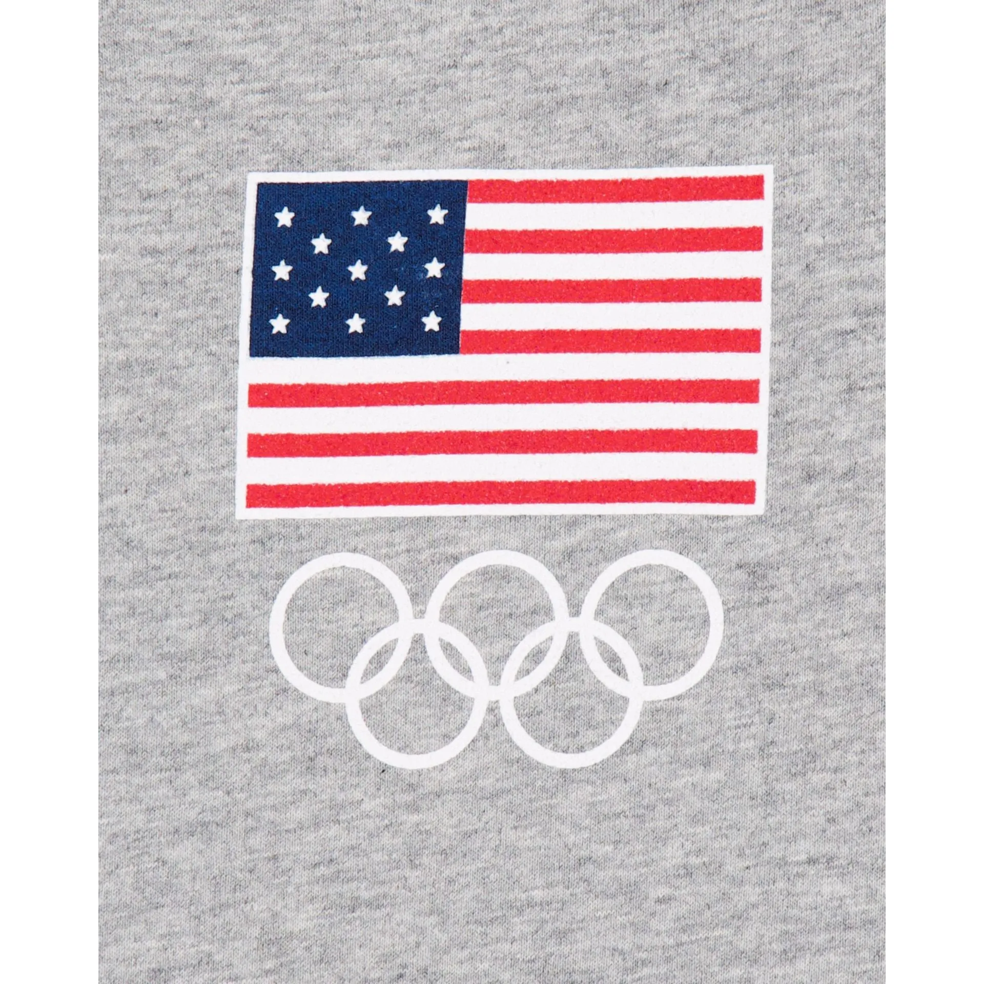 Team USA Olympics Gray T-Shirt sold by New Era product image thumbnail 4