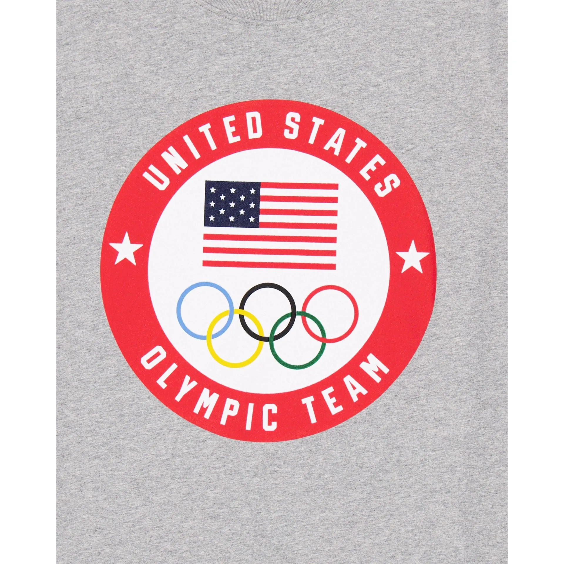 Team USA Olympics Gray T-Shirt sold by New Era product image thumbnail 3