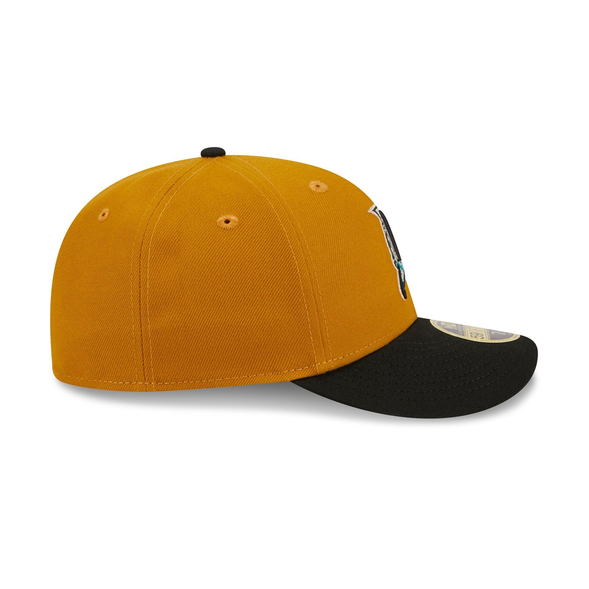 Miami Marlins Vintage Gold Low Profile 59FIFTY Fitted Hat sold by New Era product image thumbnail 5