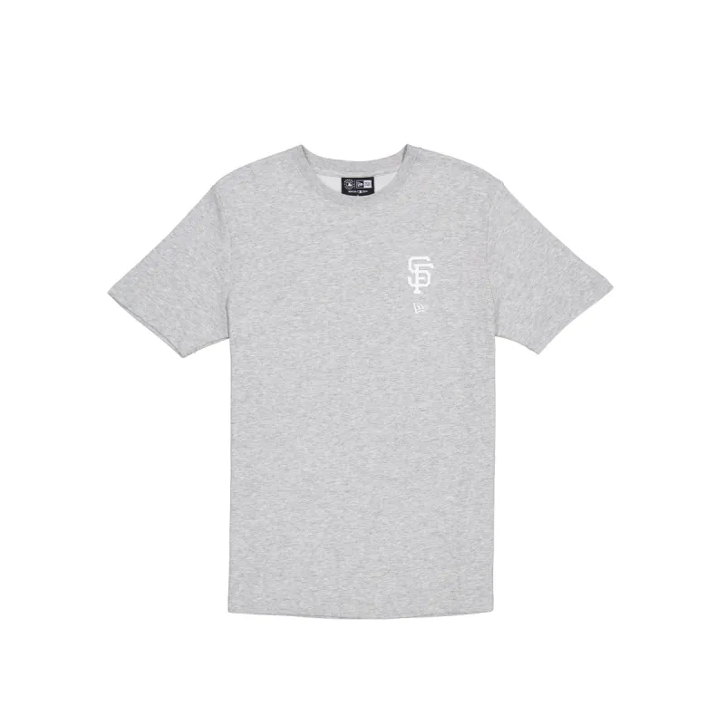 San Francisco Giants Logo Essentials Tonal Gray T-Shirt sold by New Era