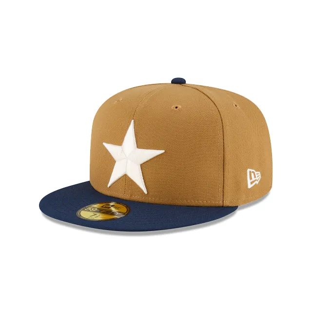 Dallas Cowboys Ivory Wheat 59FIFTY Fitted Hat sold by New Era product image thumbnail 3