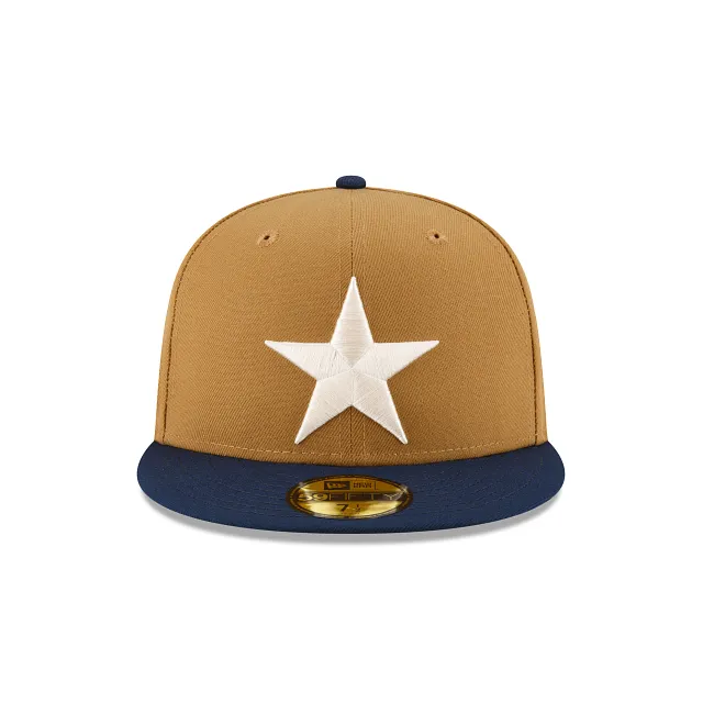 Dallas Cowboys Ivory Wheat 59FIFTY Fitted Hat sold by New Era product image thumbnail 2