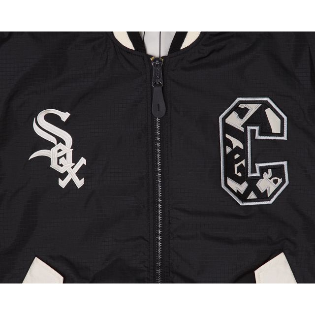 Alpha Industries X Chicago White Sox Alt MA-1 Bomber Jacket sold by New Era product image thumbnail 3