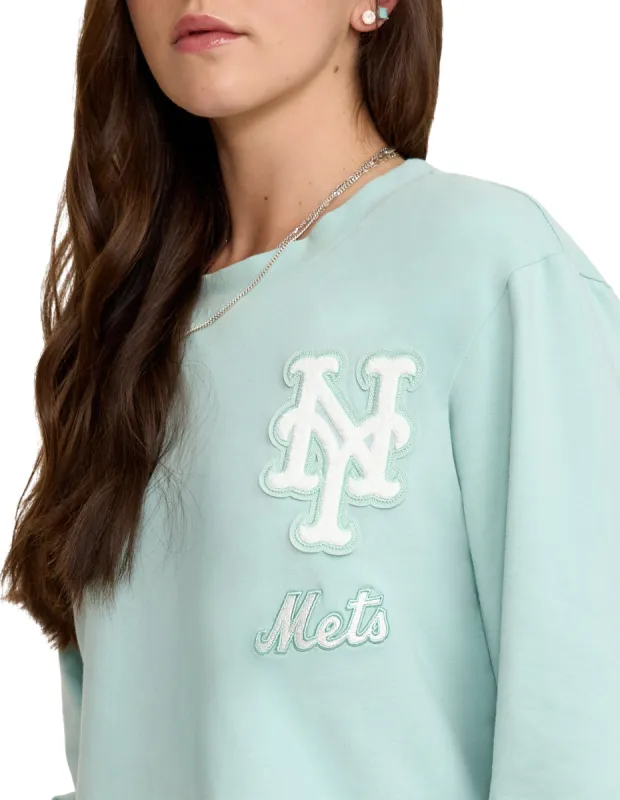 New York Mets Minty Breeze Logo Select Women's T-Shirt sold by New Era