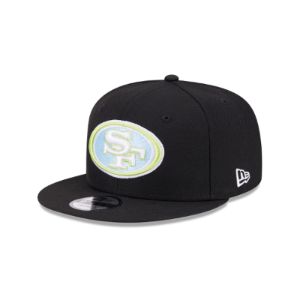 San Francisco 49ers Color Pack Black 9FIFTY Snapback Hat sold by New Era