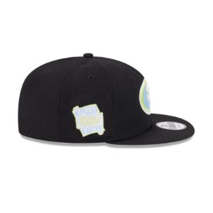 San Francisco 49ers Color Pack Black 9FIFTY Snapback Hat sold by New Era