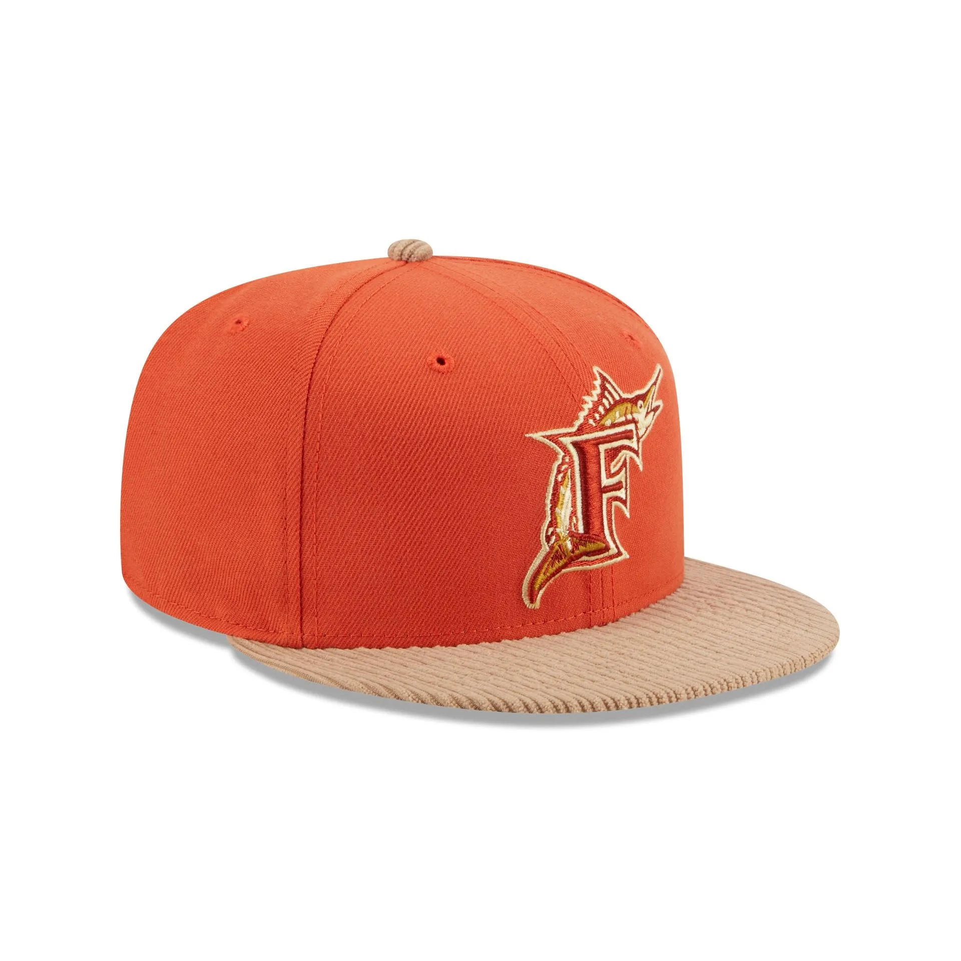 Miami Marlins Autumn Wheat 9FIFTY Snapback Hat sold by New Era product image thumbnail 3