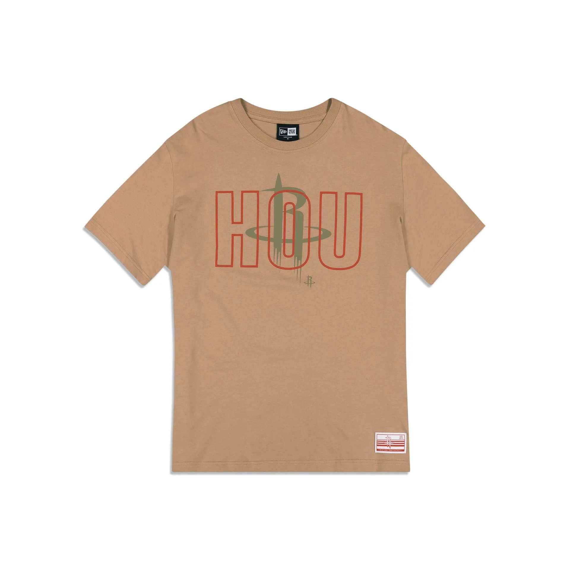 Houston Rockets 2023 City Edition Tan T-Shirt sold by New Era