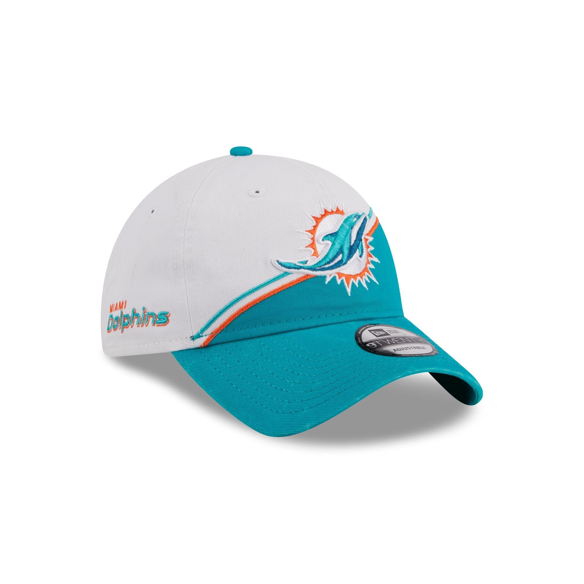 Miami Dolphins 2023 Sideline 9TWENTY Adjustable Hat sold by New Era