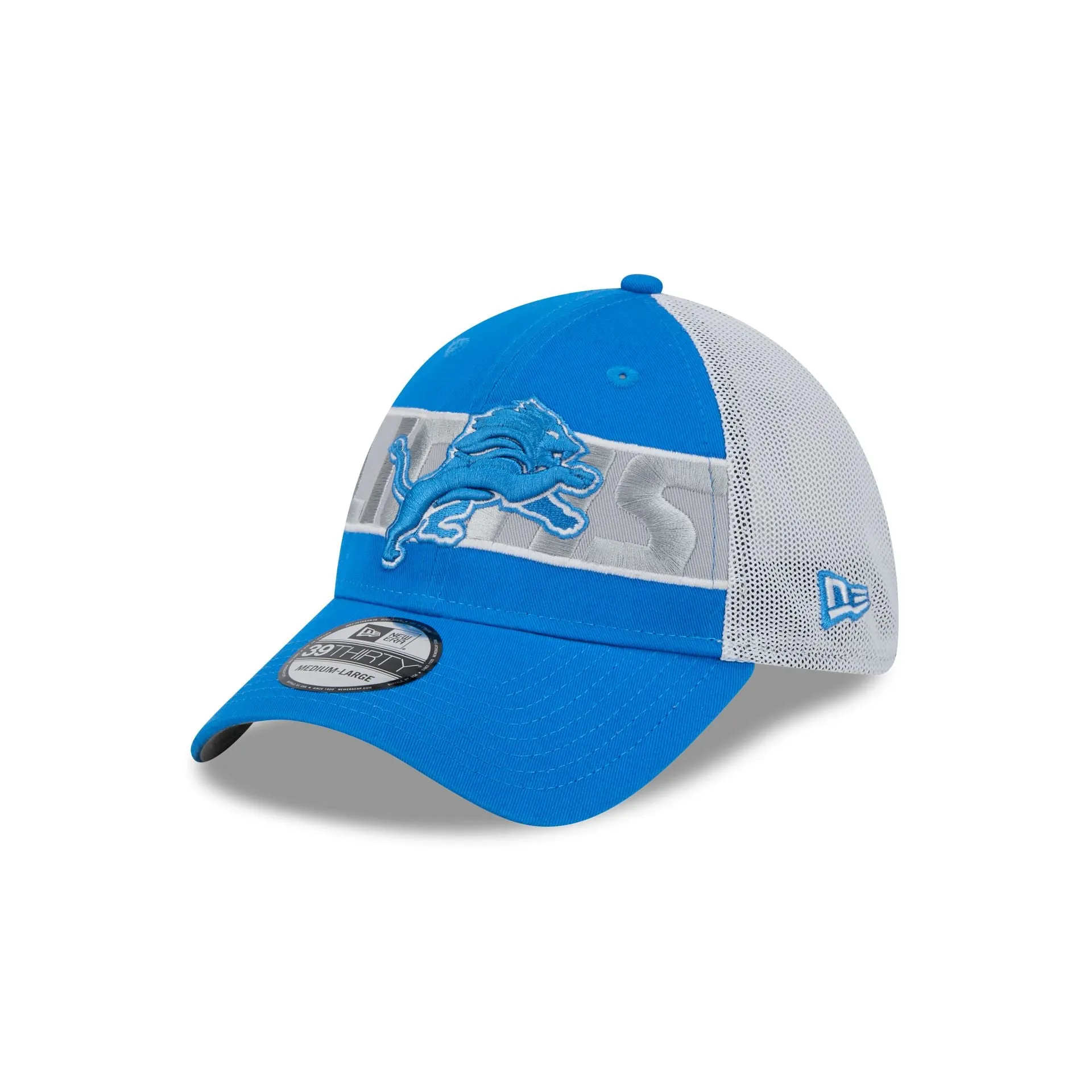 Detroit Lions Banded 39THIRTY Stretch Fit Hat sold by New Era