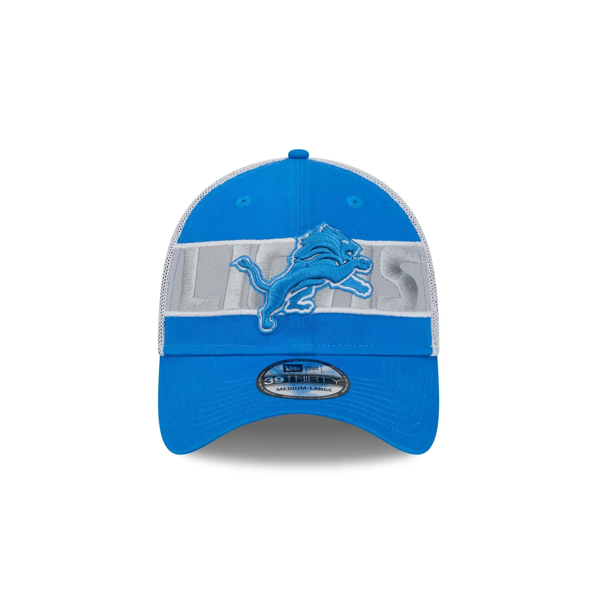 Detroit Lions Banded 39THIRTY Stretch Fit Hat sold by New Era product image thumbnail 2