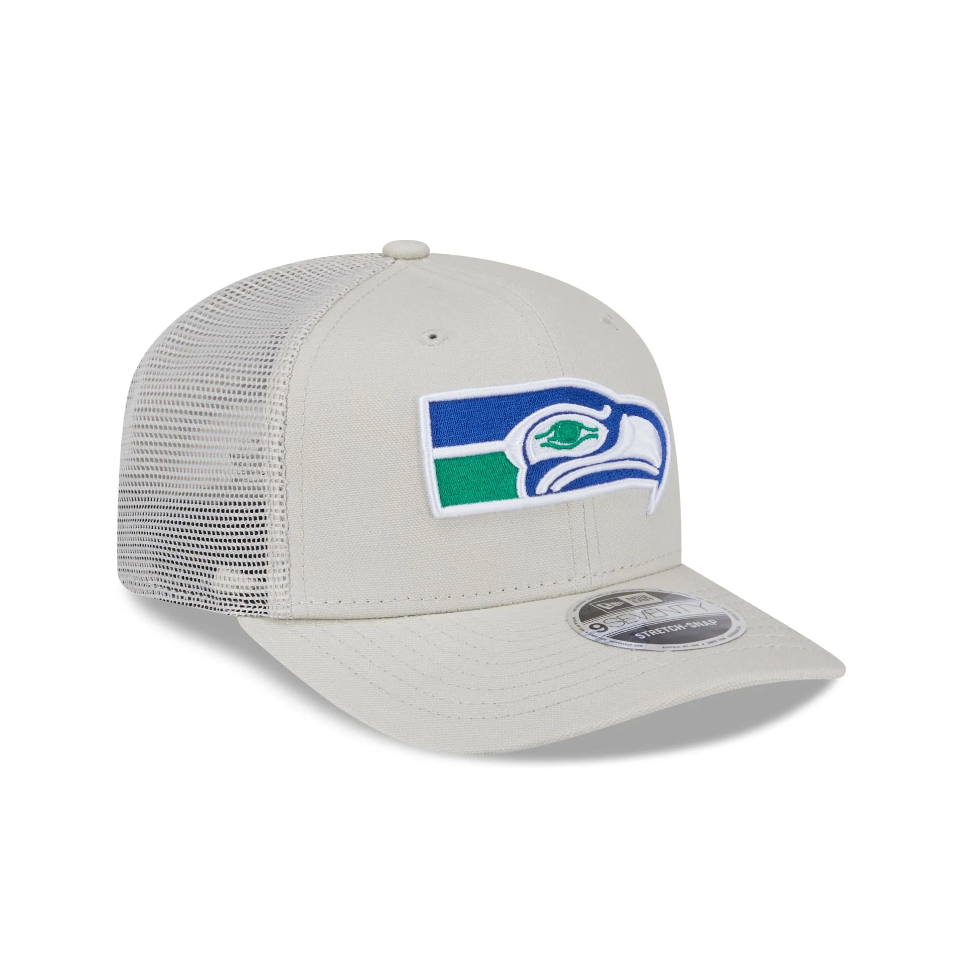 Seattle Seahawks Canvas 9SEVENTY Trucker Hat sold by New Era product image thumbnail 3