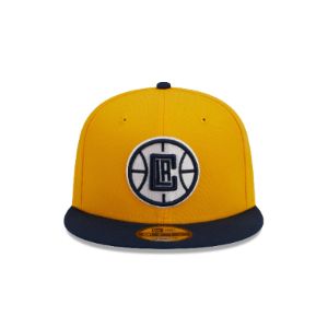 Los Angeles Clippers Color Pack Gold 9FIFTY Snapback Hat sold by New Era