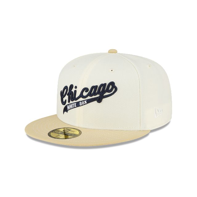 Just Caps Chrome Chicago White Sox 59FIFTY Fitted Hat sold by New Era