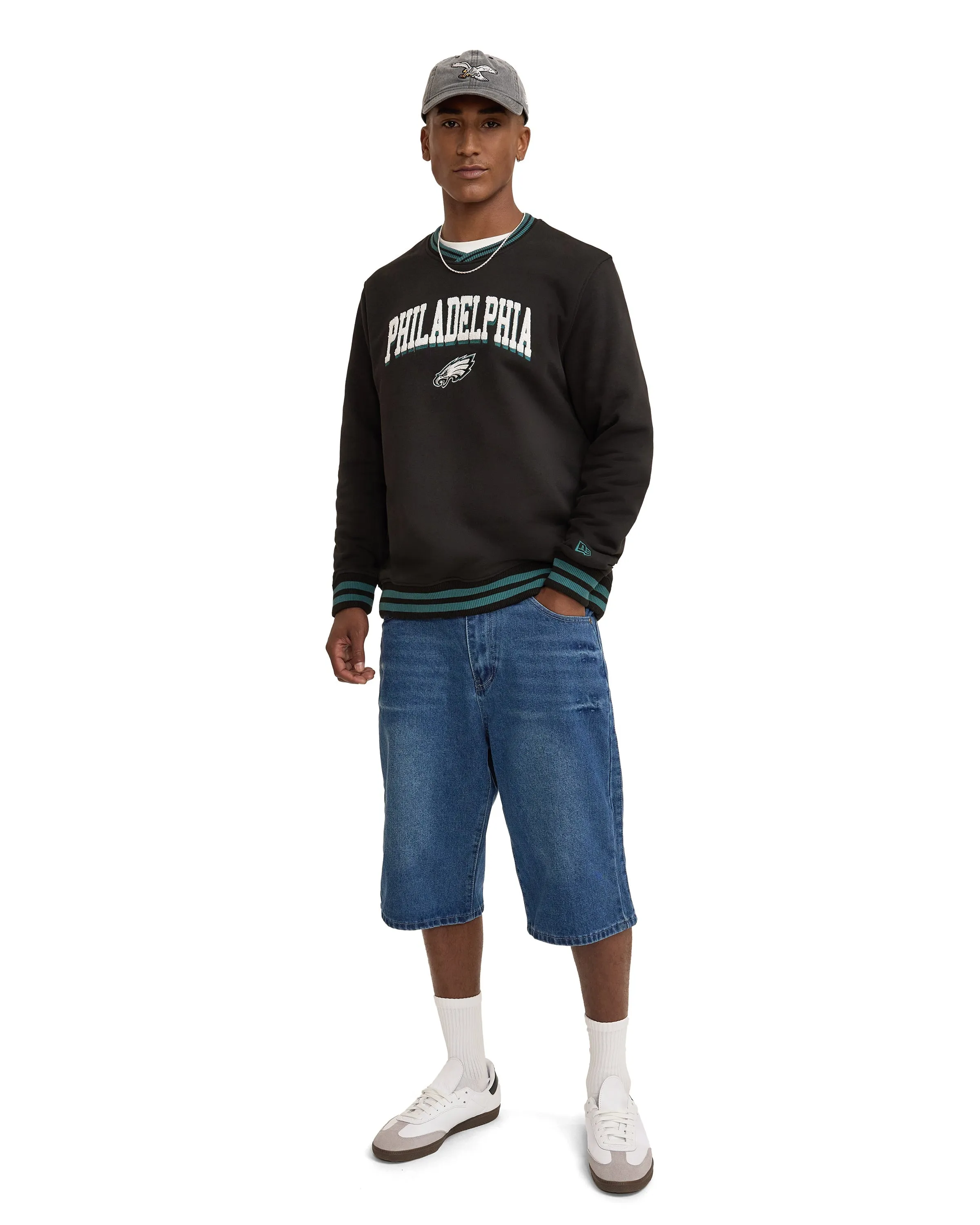 Dallas Cowboys Sport Night Black Crewneck sold by New Era product image thumbnail 4