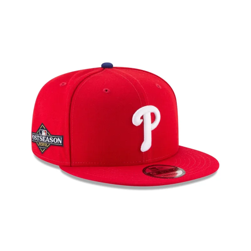 Philadelphia Phillies 2023 Post Season Side Patch 9FIFTY Snapback Hat sold by New Era