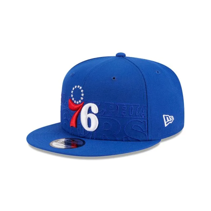 Philadelphia 76ers NBA Authentics On-Stage 2023 Draft 9FIFTY Snapback Hat sold by New Era