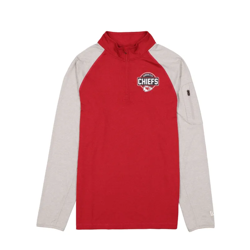 Kansas City Chiefs Active Quarter Zip sold by New Era
