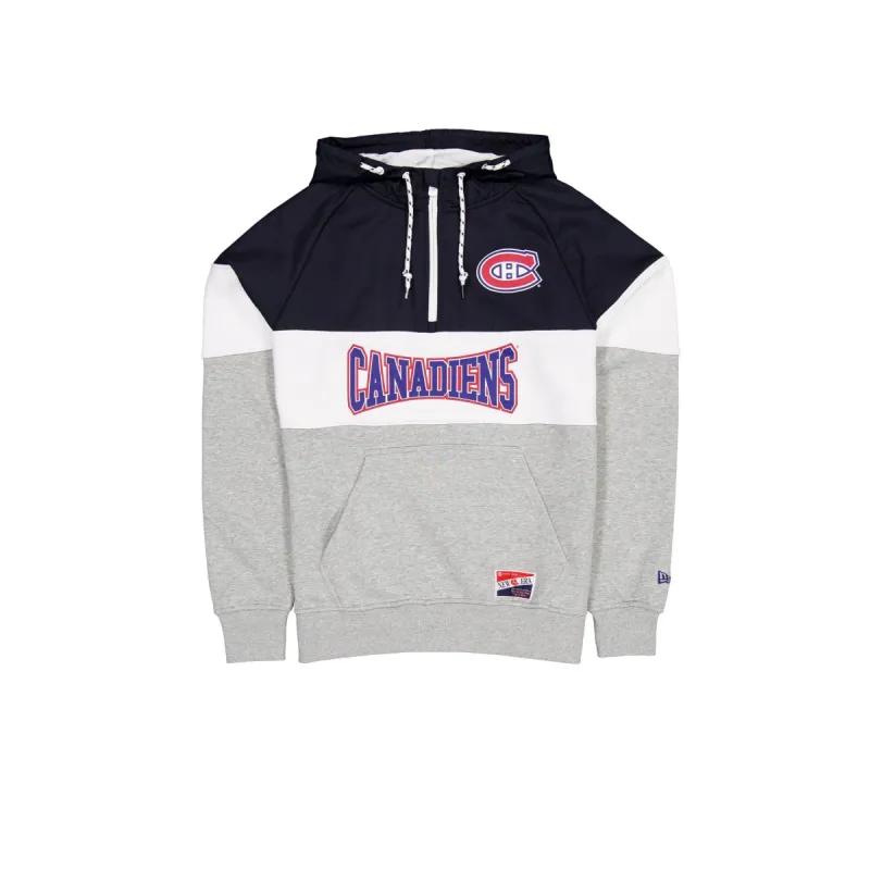 Montreal Canadiens Throwback Color Block Hoodie sold by New Era