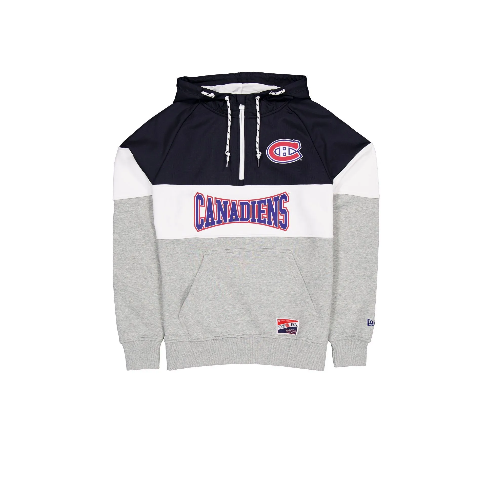 Montreal Canadiens Throwback Color Block Hoodie sold by New Era
