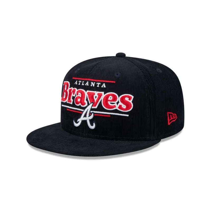 Atlanta Braves Throwback Display 9FIFTY Snapback Hat sold by New Era