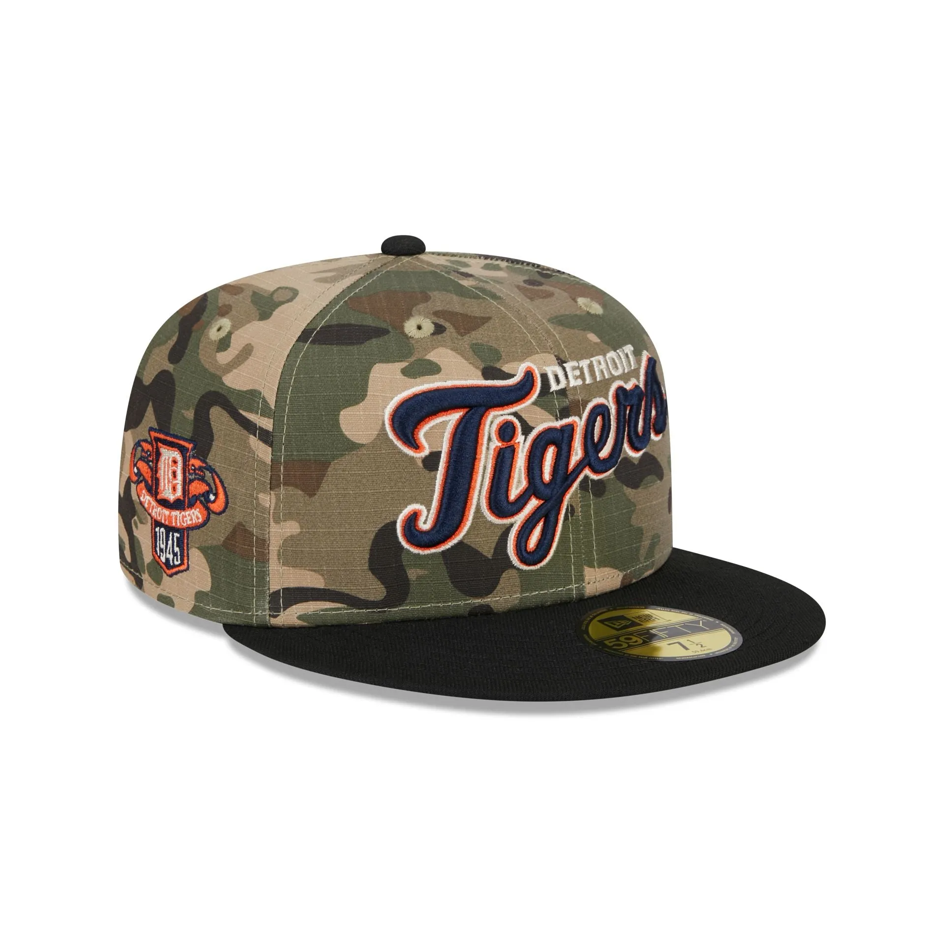 Detroit Tigers Camo Crown 59FIFTY Fitted Hat sold by New Era