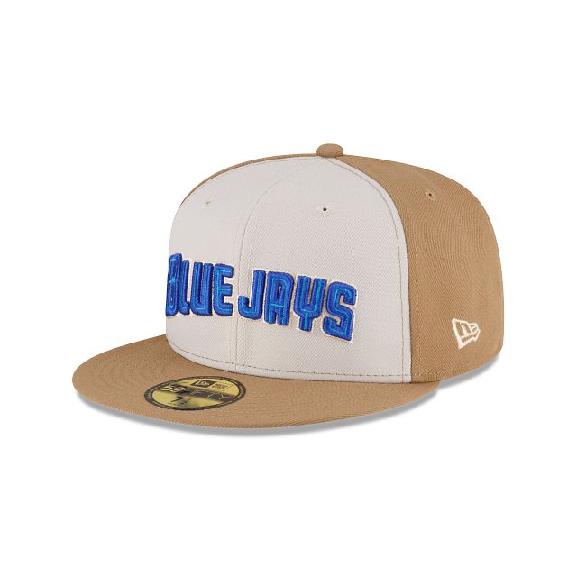 Just Caps Khaki Toronto Blue Jays 59FIFTY Fitted Hat sold by New Era product image thumbnail 3