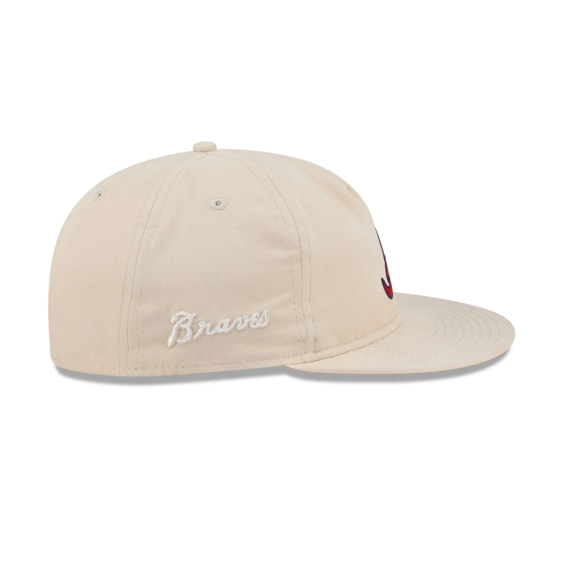 Atlanta Braves Brushed Nylon Retro Crown 9FIFTY Adjustable Hat sold by New Era product image thumbnail 4