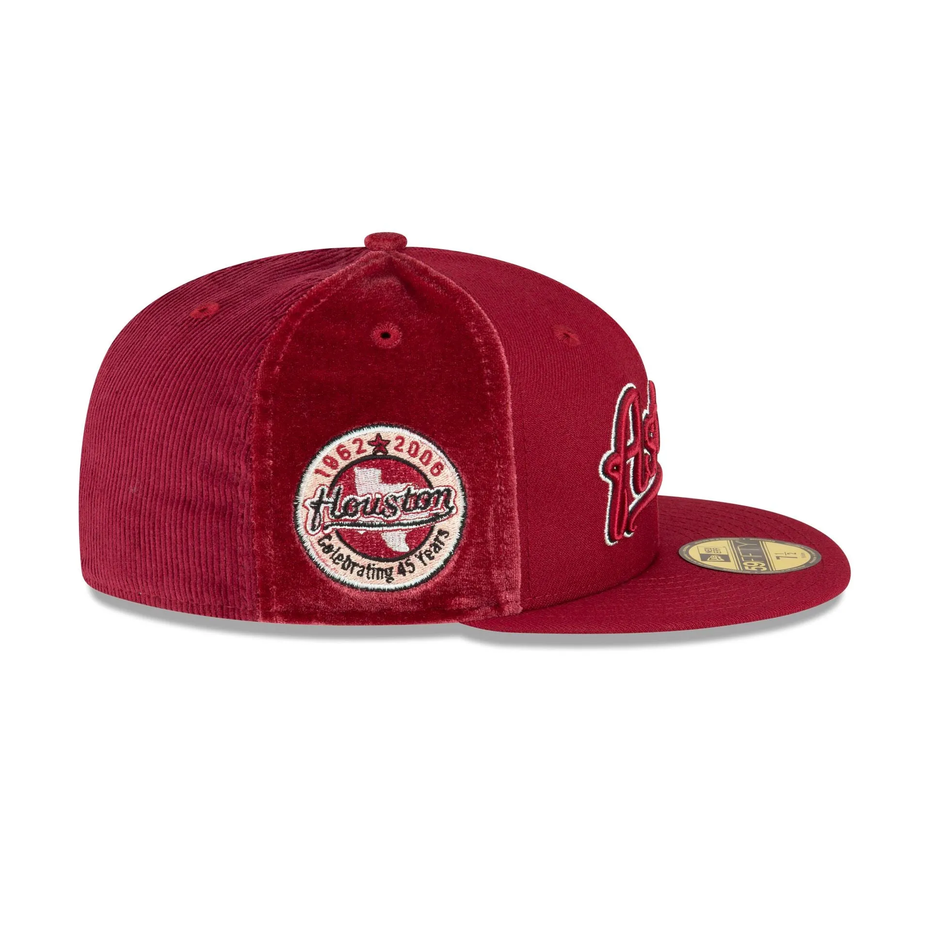 Just Caps Tri-Panel Houston Astros 59FIFTY Fitted Hat sold by New Era product image thumbnail 4