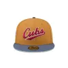Chicago Cubs Panama Tan 9FIFTY Snapback Hat sold by New Era