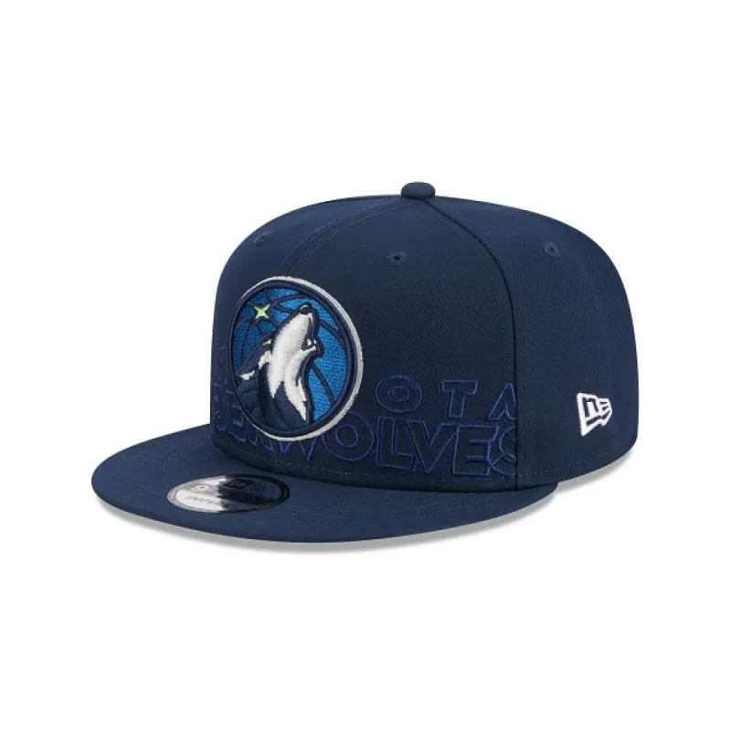 Minnesota Timberwolves NBA Authentics On-Stage 2023 Draft 9FIFTY Snapback Hat sold by New Era