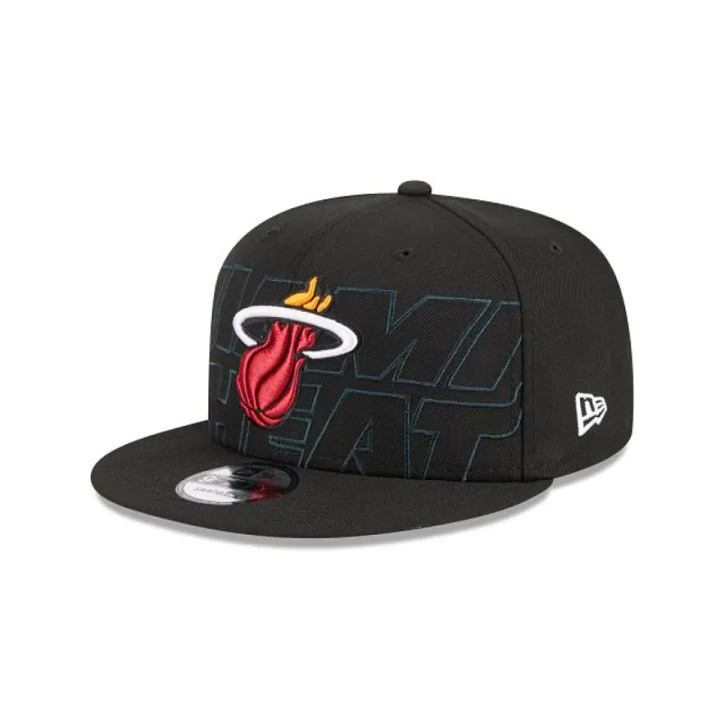 Miami Heat NBA Authentics On-Stage 2023 Draft 9FIFTY Snapback Hat sold by New Era