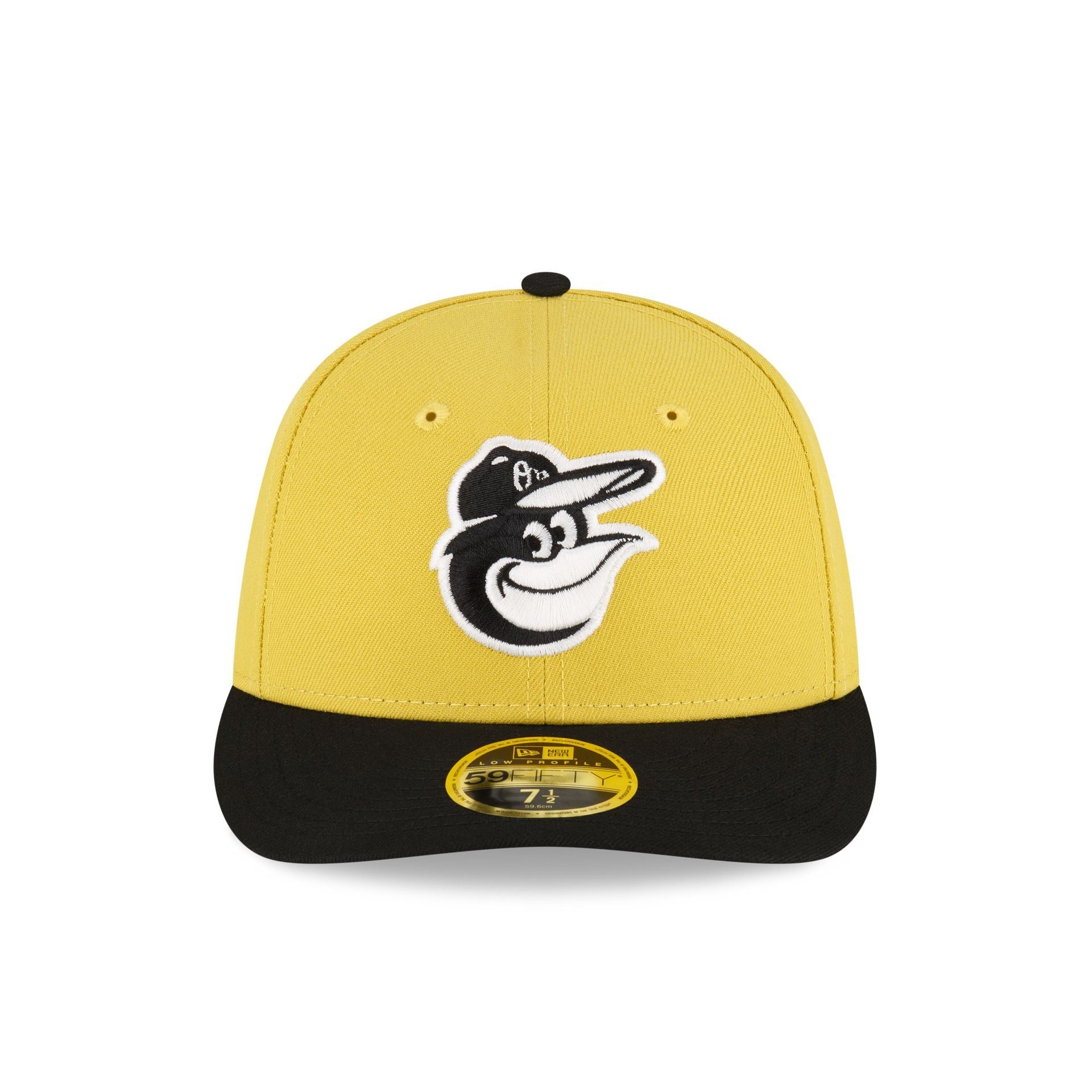 Baltimore Orioles Chartreuse Crown Low Profile 59FIFTY Fitted Hat sold by New Era product image thumbnail 2