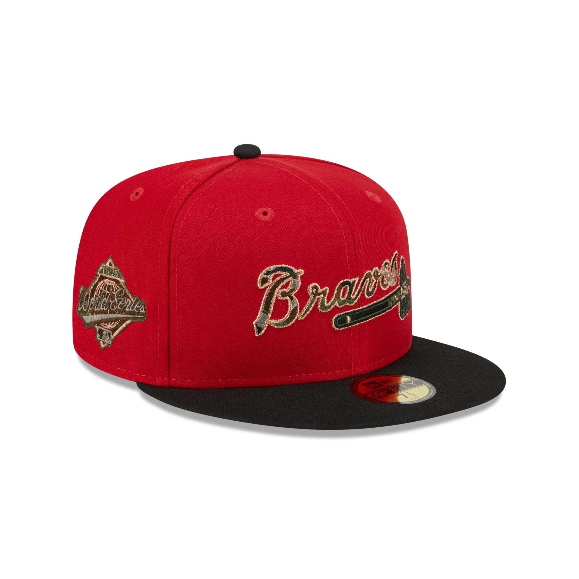 Atlanta Braves Camo Fill 59FIFTY Fitted Hat sold by New Era