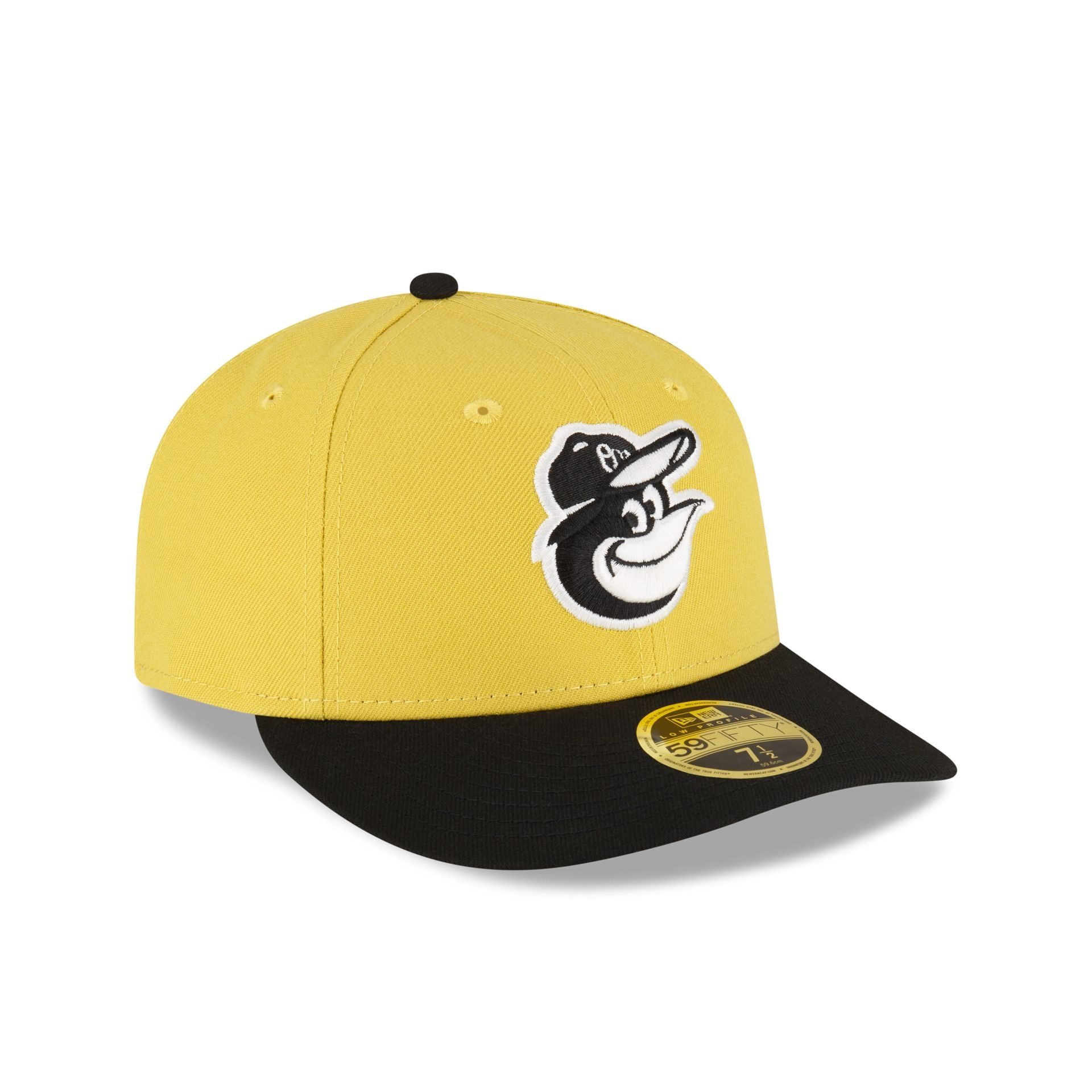Baltimore Orioles Chartreuse Crown Low Profile 59FIFTY Fitted Hat sold by New Era product image thumbnail 3