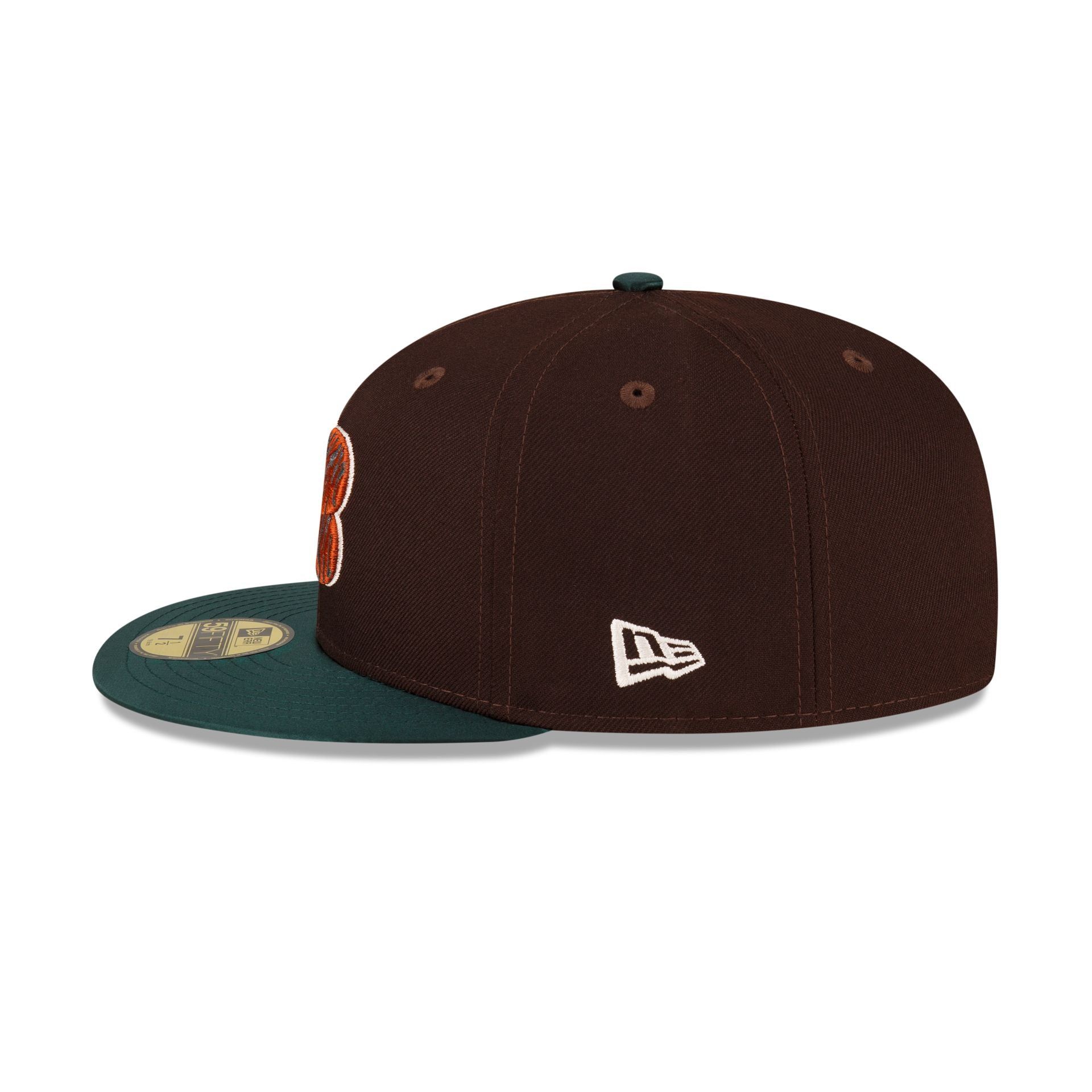 Just Caps Green Satin Cincinnati Bengals 59FIFTY Fitted Hat sold by New Era product image thumbnail 4