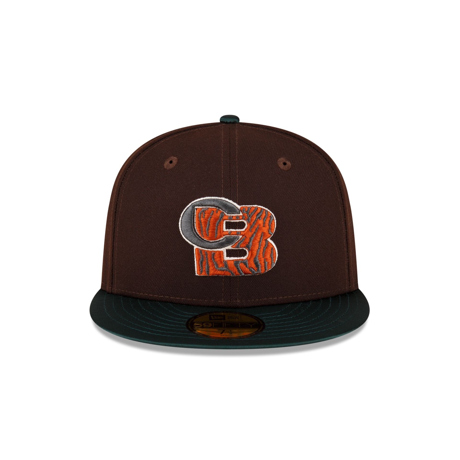 Just Caps Green Satin Cincinnati Bengals 59FIFTY Fitted Hat sold by New Era product image thumbnail 2