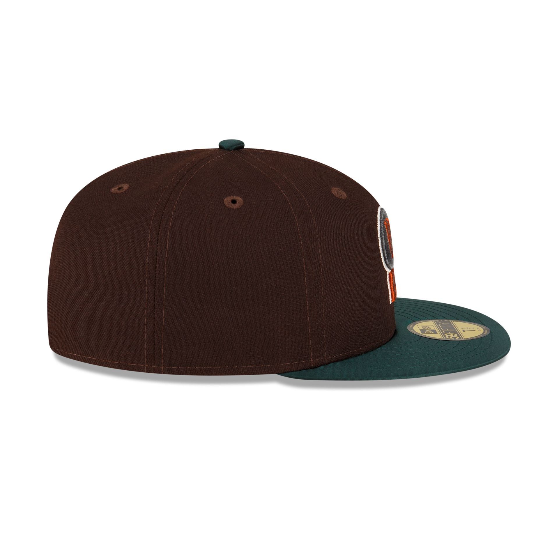 Just Caps Green Satin Cincinnati Bengals 59FIFTY Fitted Hat sold by New Era product image thumbnail 5