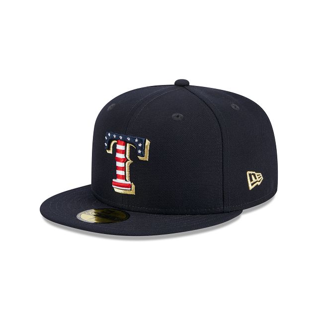 Texas Rangers Independence Day 2023 59FIFTY Fitted Hat sold by New Era product image thumbnail 3