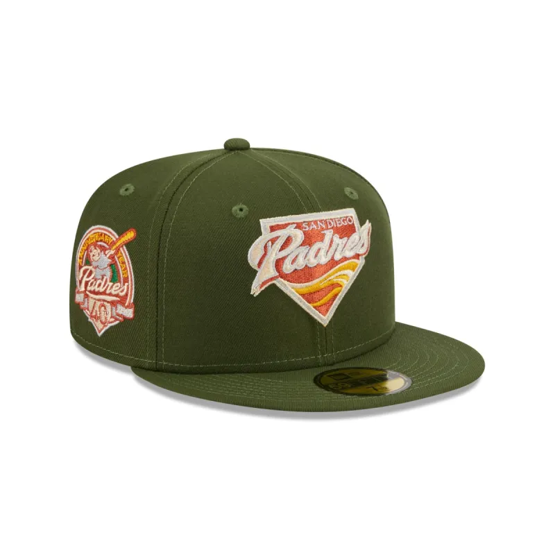 San Diego Padres Autumn Flannel 59FIFTY Fitted Hat sold by New Era