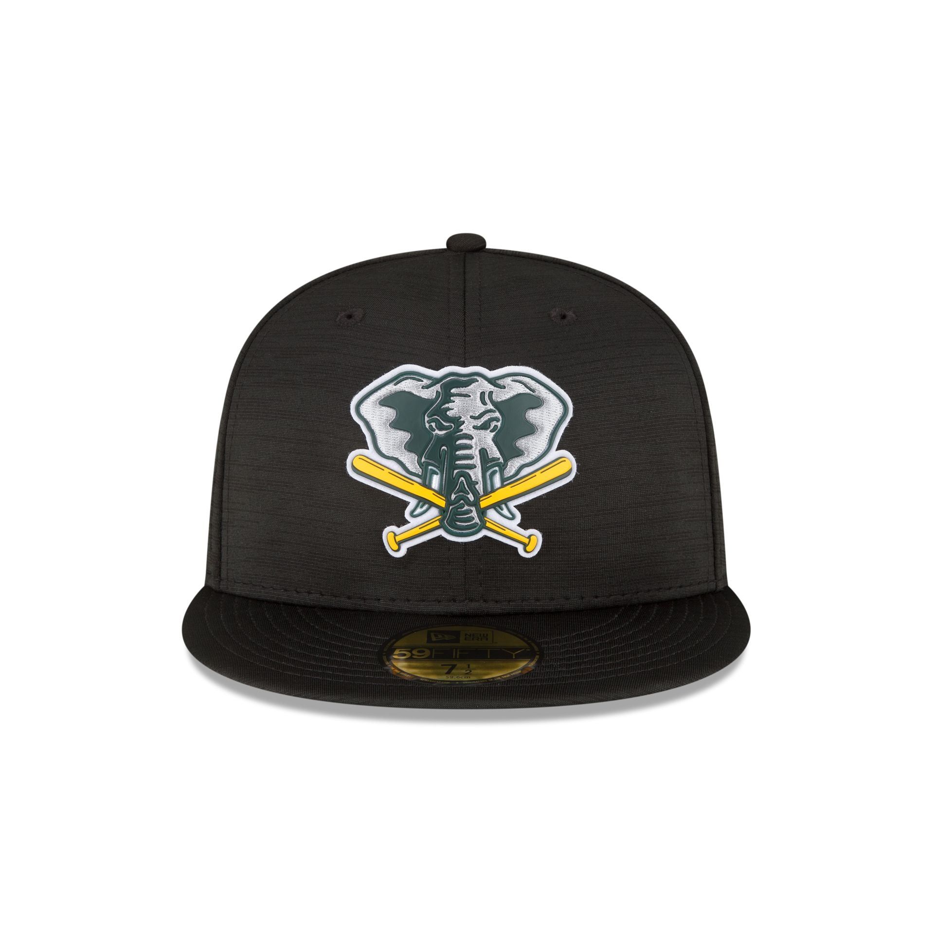 Oakland Athletics 2023 Clubhouse Black 59FIFTY Fitted Hat sold by New Era product image thumbnail 2