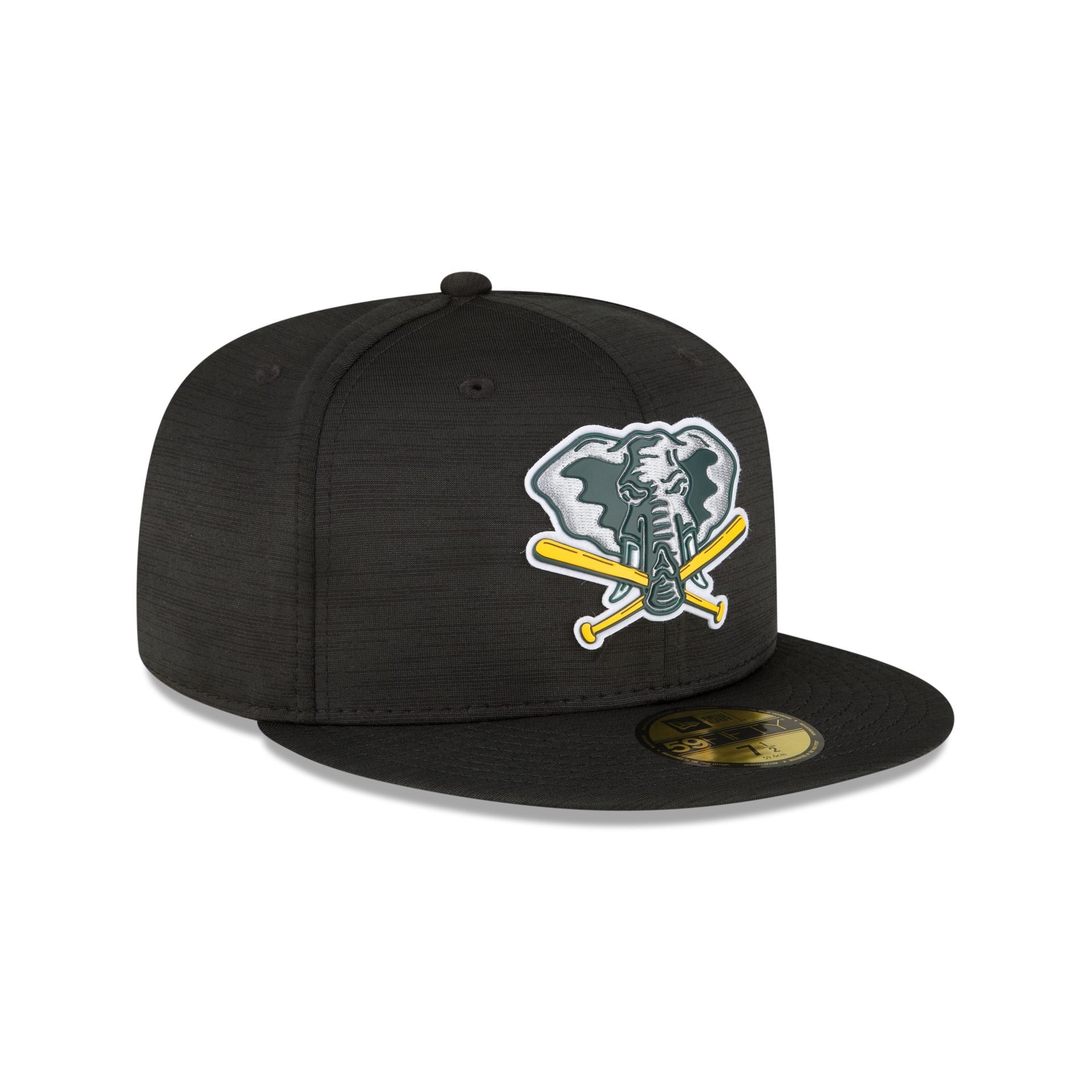 Oakland Athletics 2023 Clubhouse Black 59FIFTY Fitted Hat sold by New Era product image thumbnail 3