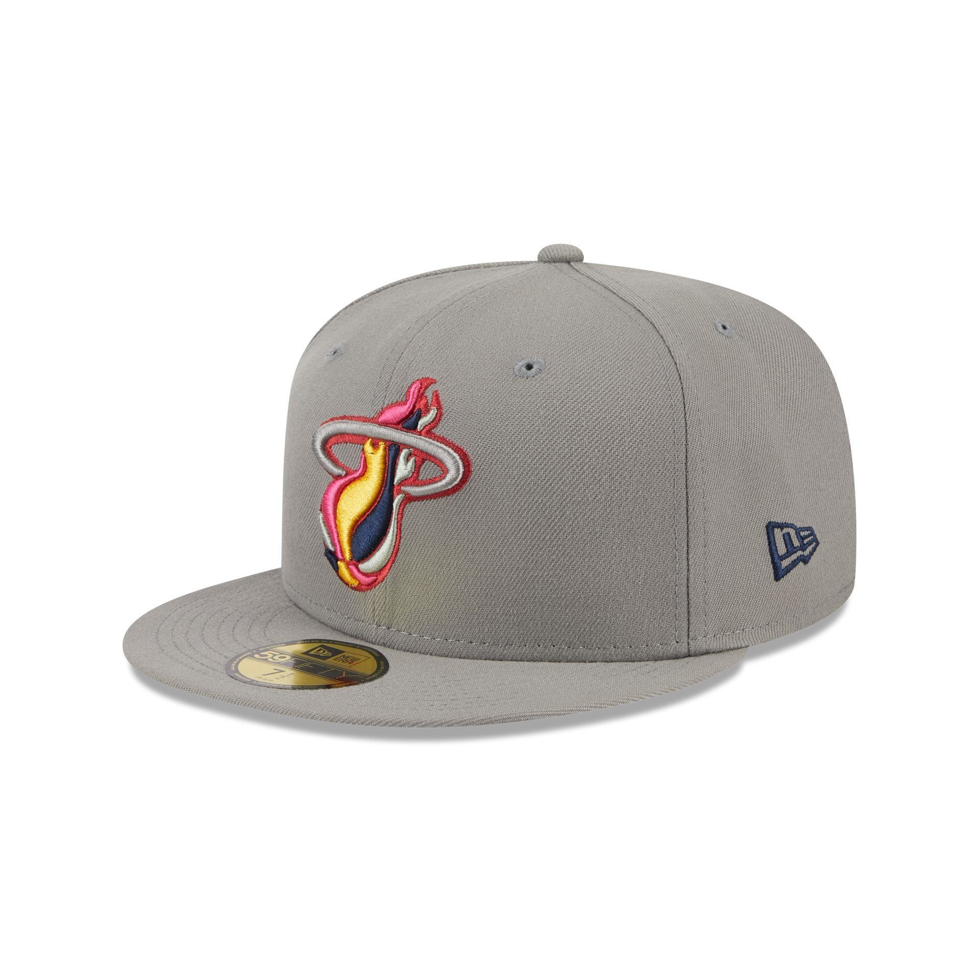 Miami Heat Color Pack Gray 59FIFTY Fitted Hat sold by New Era product image thumbnail 3