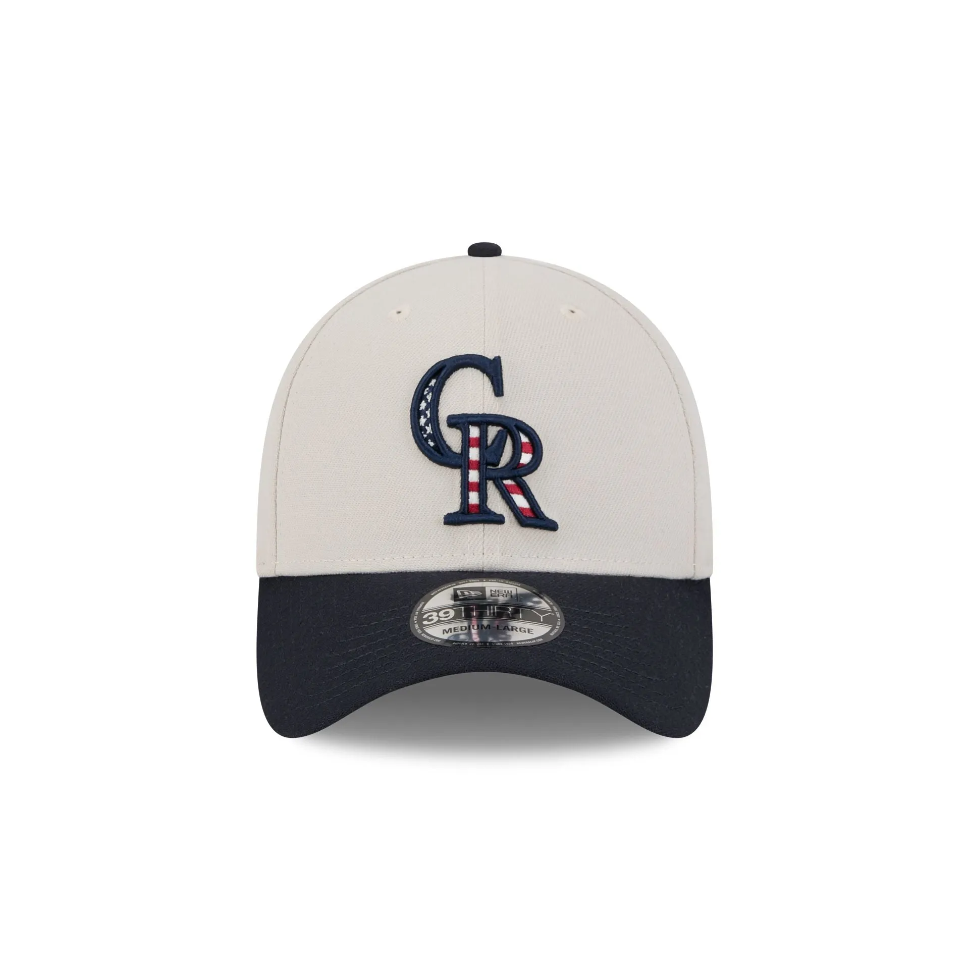 Colorado Rockies Independence Day 2024 39THIRTY Stretch Fit Hat sold by New Era product image thumbnail 2