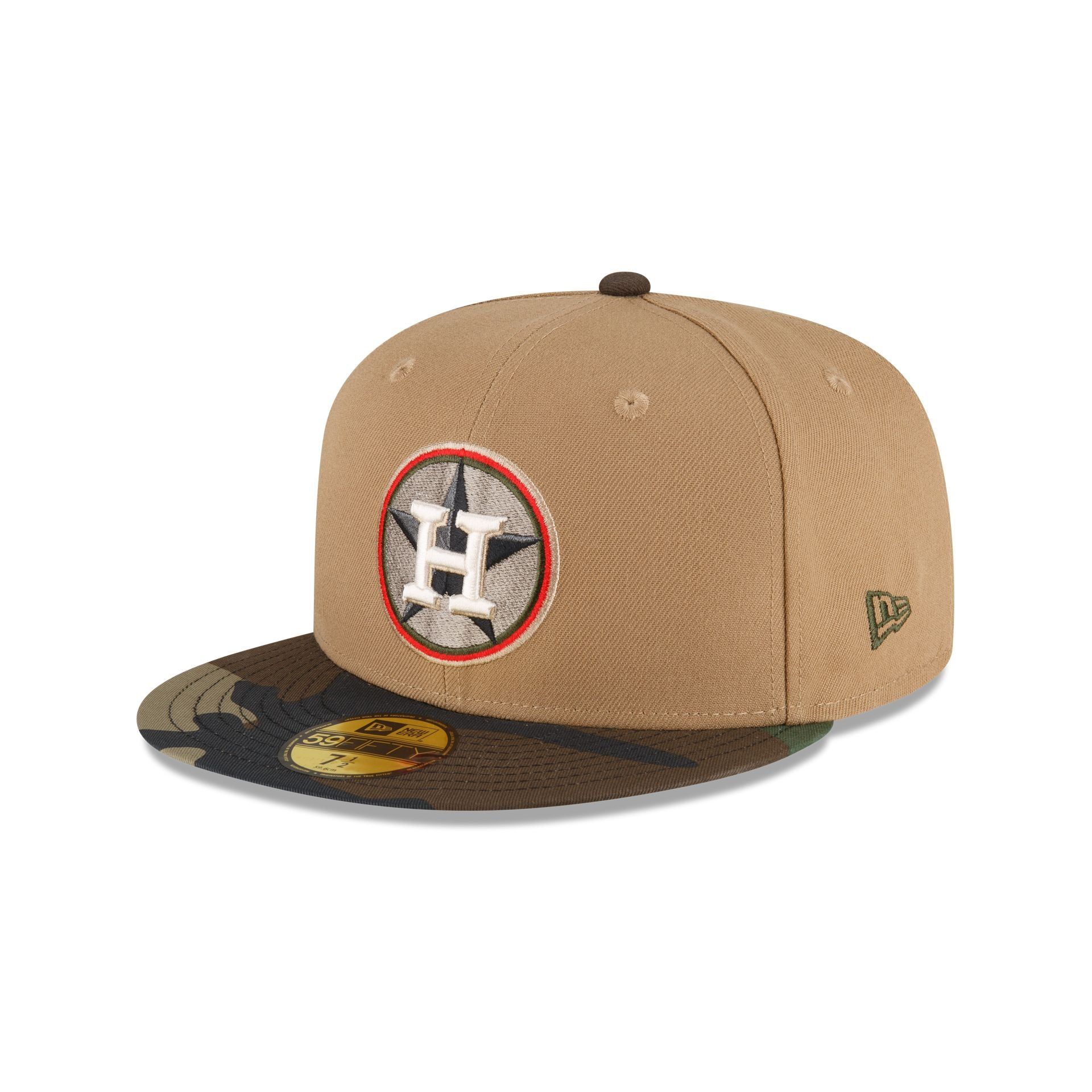 Just Caps Camo Khaki Houston Astros 59FIFTY Fitted Hat sold by New Era product image thumbnail 3